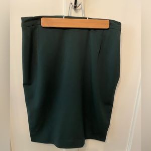 Escada emerald green skirt